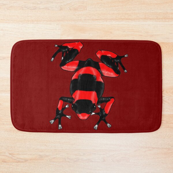 Item preview, Red and Black Poison Dart Frog designed and sold by TinkerandBone.