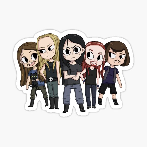 lil dethklok Sticker