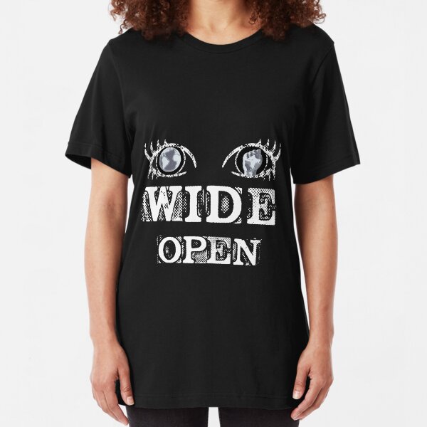 Eyes Wide Open - WHITE Slim Fit T-Shirt
