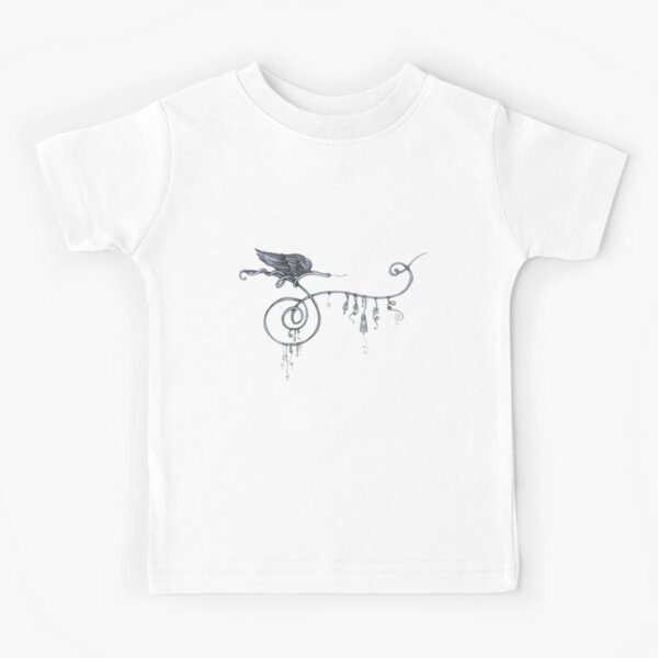 Blue Butterfly Kids T-Shirt