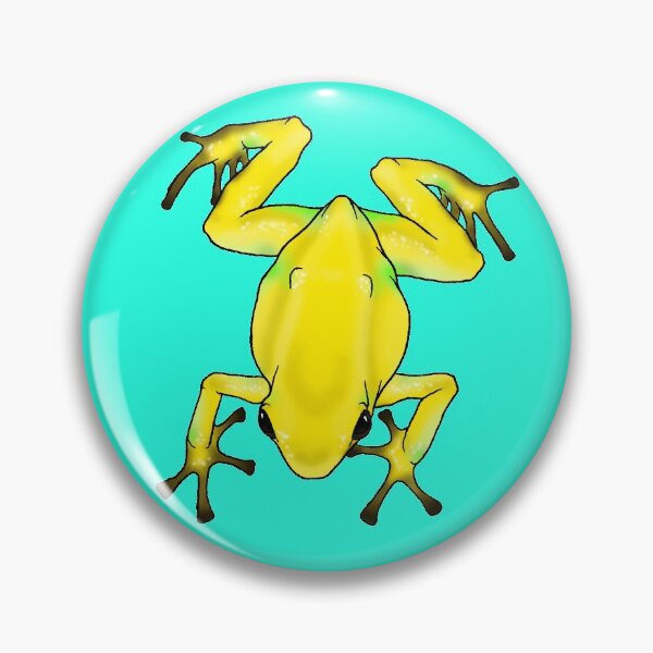 Item preview, Golden Dart Frog designed and sold by TinkerandBone.