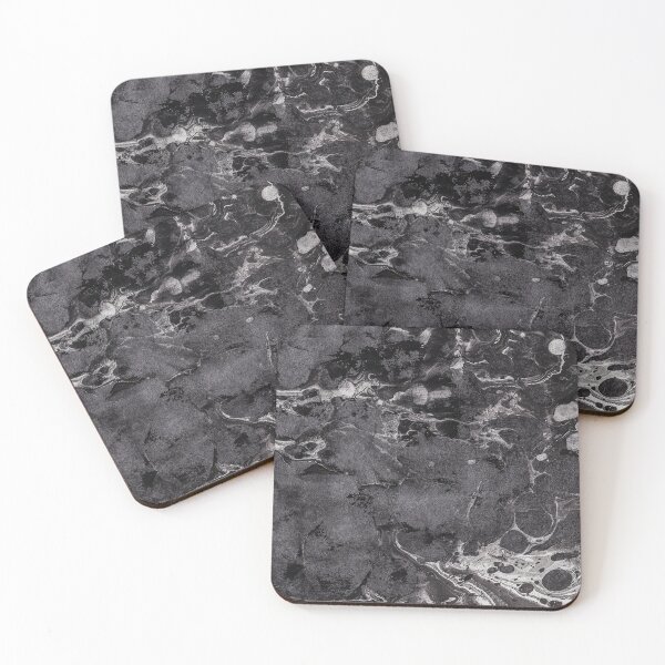 Item preview, Marble - Black And Dark Gray designed and sold by BohemianAtlas.