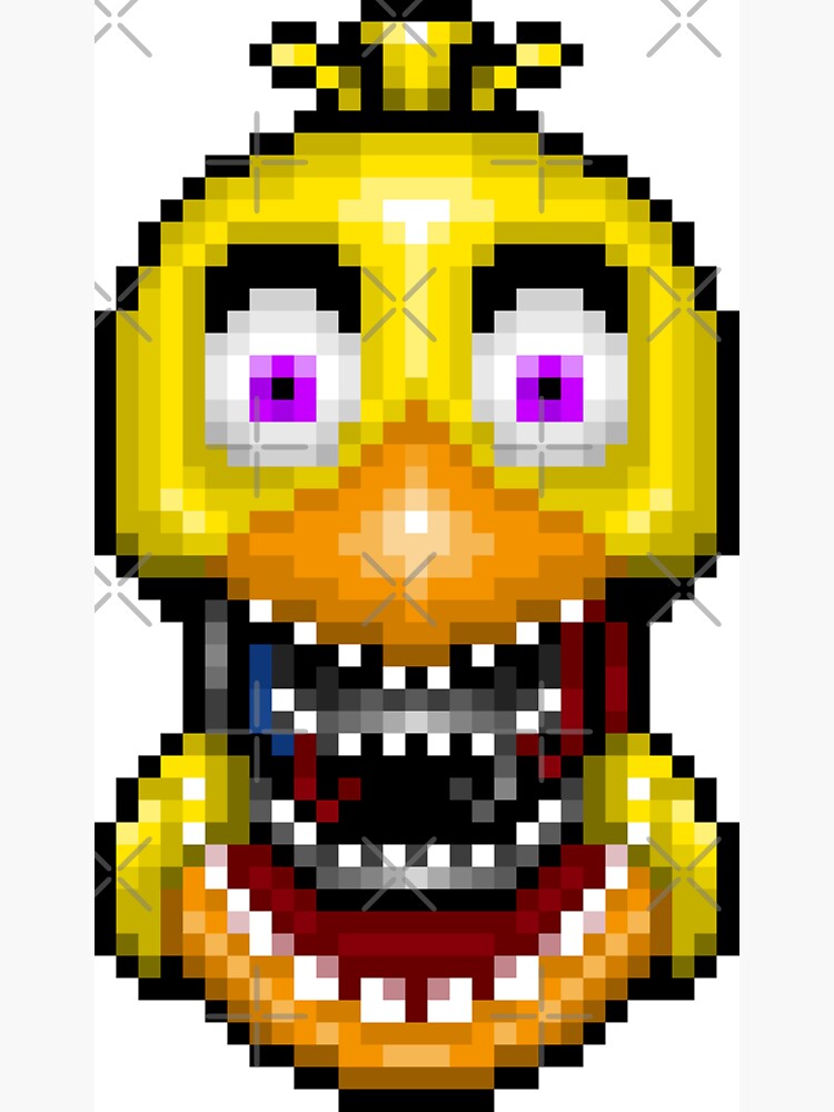Withered Chica - Five Nights At Freddy's 2  Five nights at freddy's, Five  night, Fnaf drawings