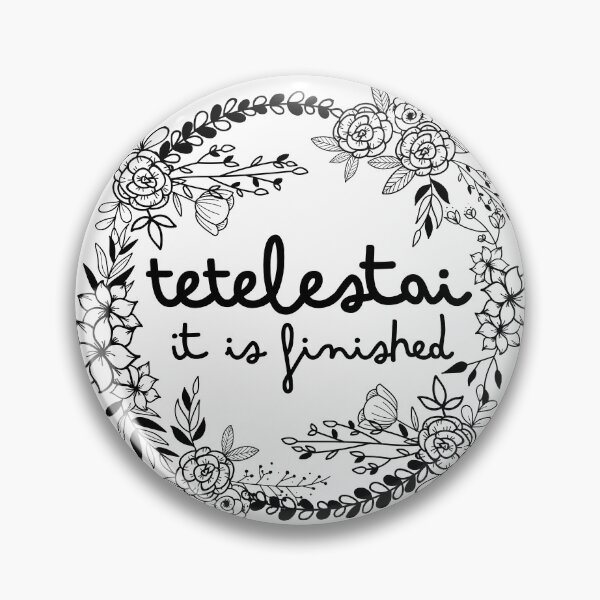 Item preview, Tetelestai designed and sold by plushism.