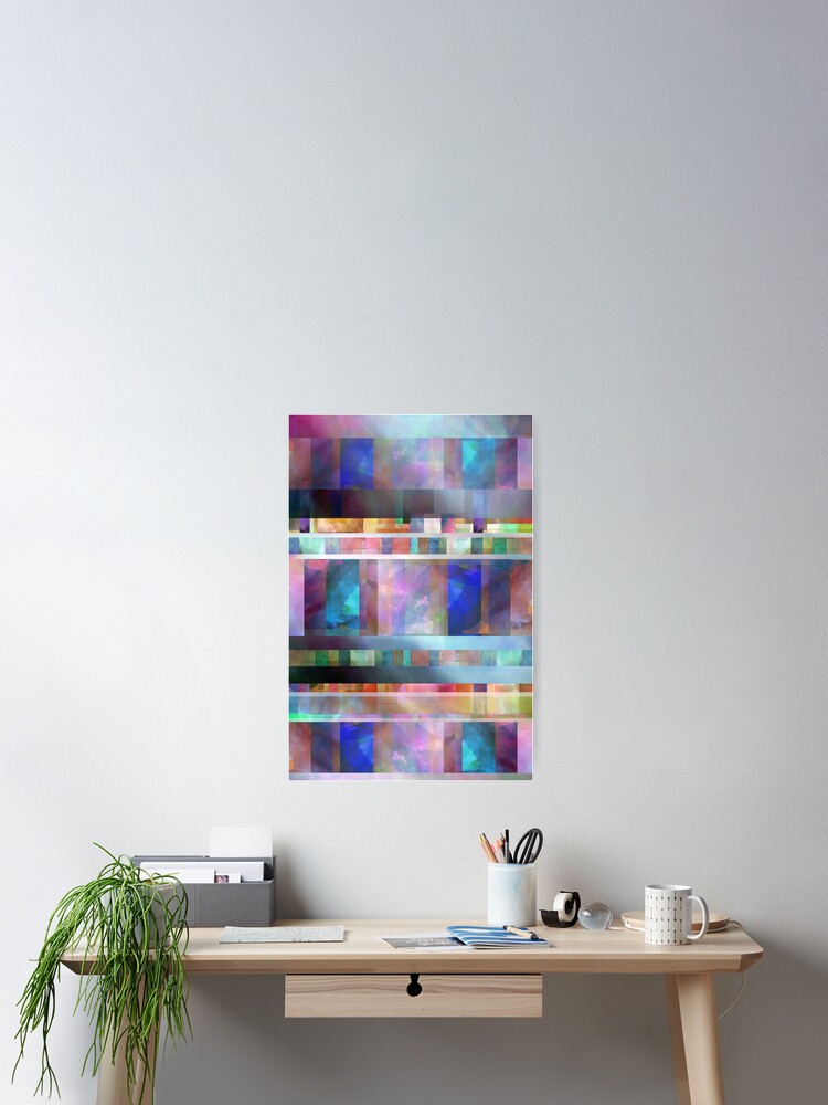 Thumbnail 2 of 3, Poster, Abstract Composition designed and sold by IvanaR.