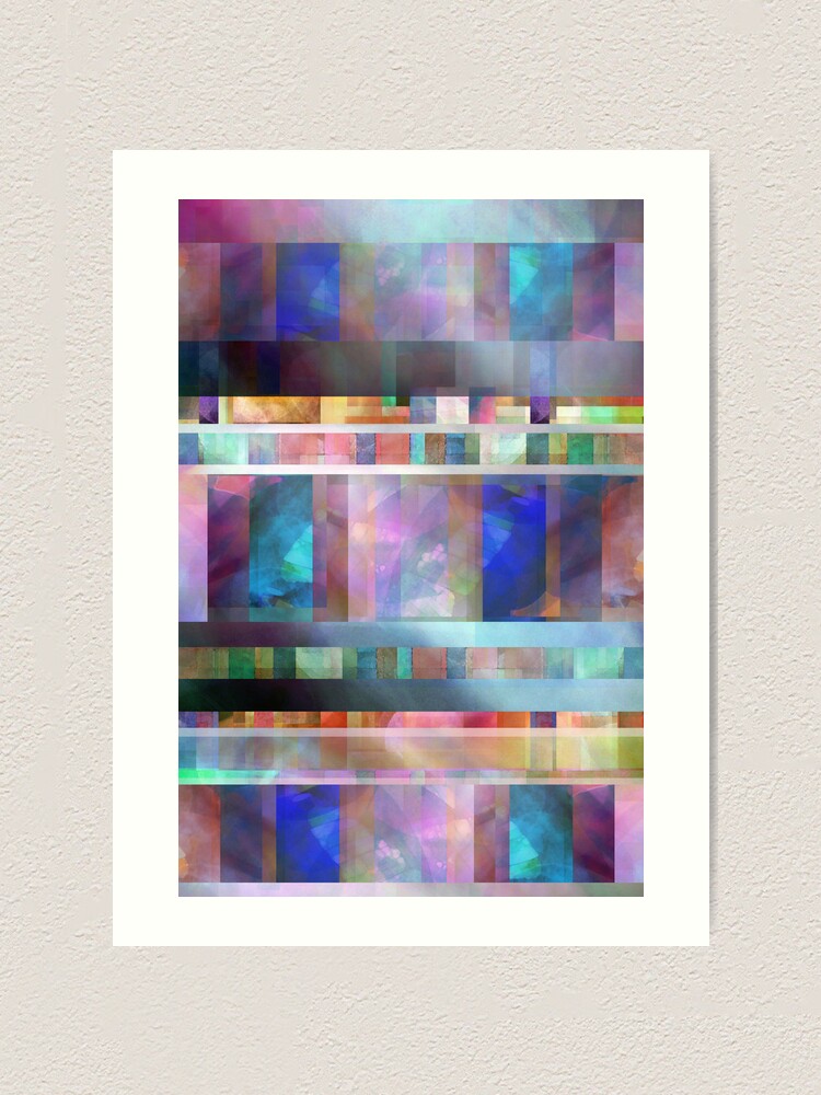 Thumbnail 1 of 3, Art Print, Abstract Composition designed and sold by IvanaR.