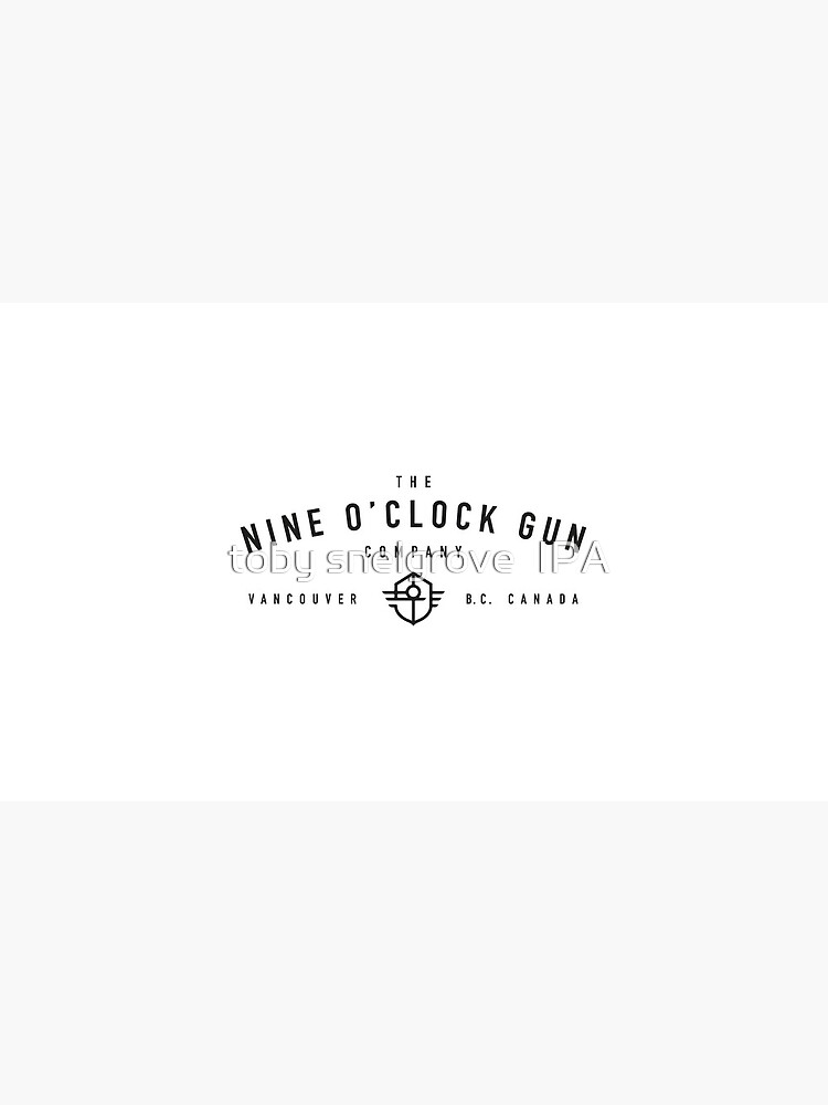Nine O'clock Gun COVID Mask by tobysnelgrove