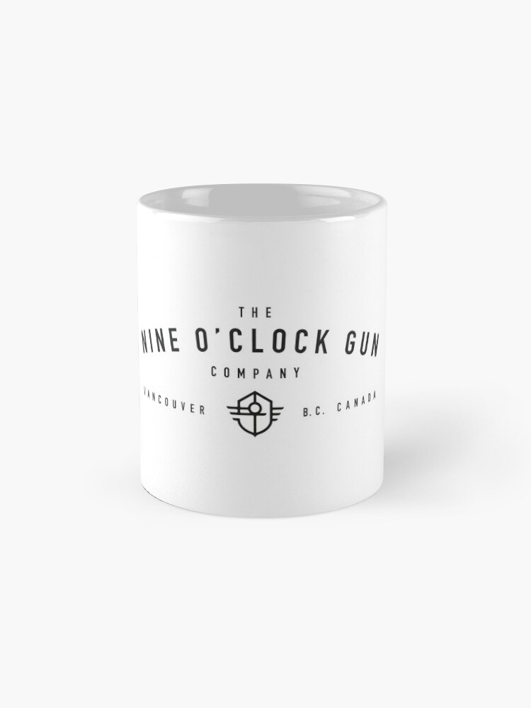 Alternate view of Nine O'clock Gun COVID Mask Mug