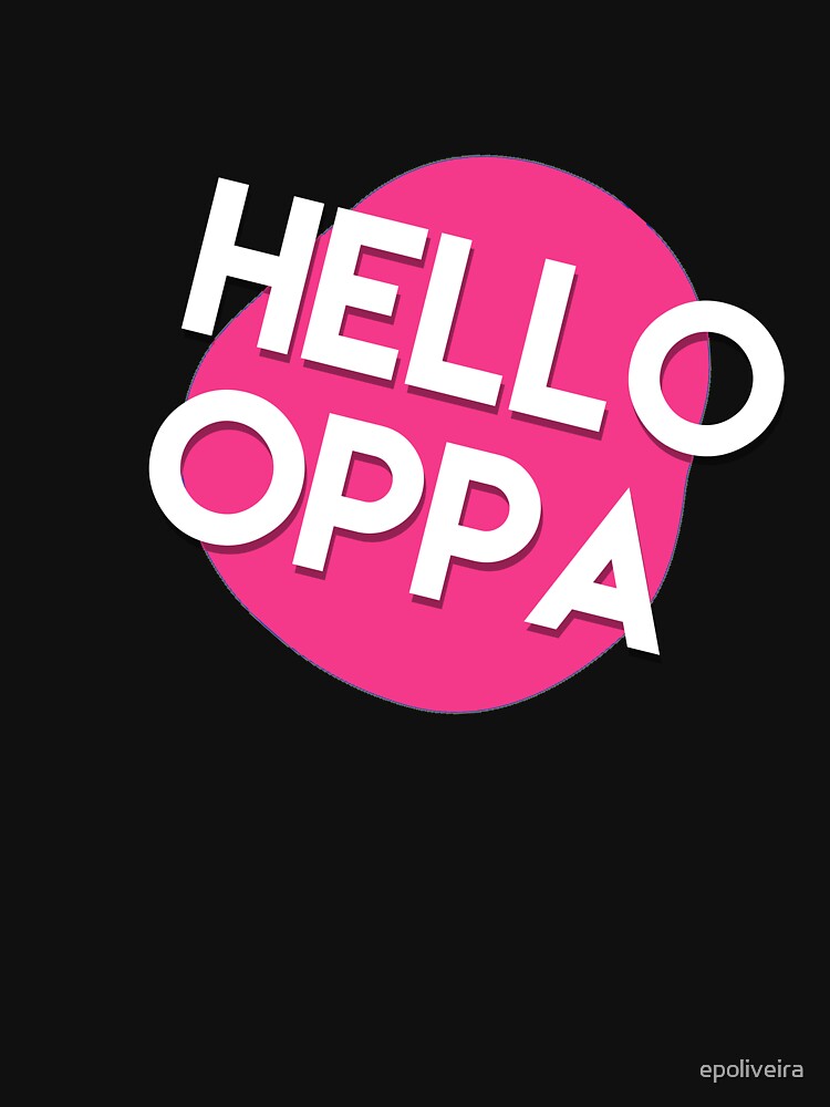 Hello oppa cute graphic by epoliveira