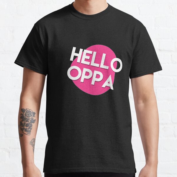 Hello oppa cute graphic Classic T-Shirt