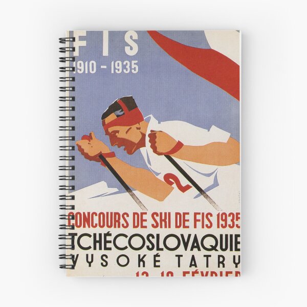 Artikelvorschau, FIS 1910-1935 vintage travel poster entworfen und verkauft von stickart-marek.