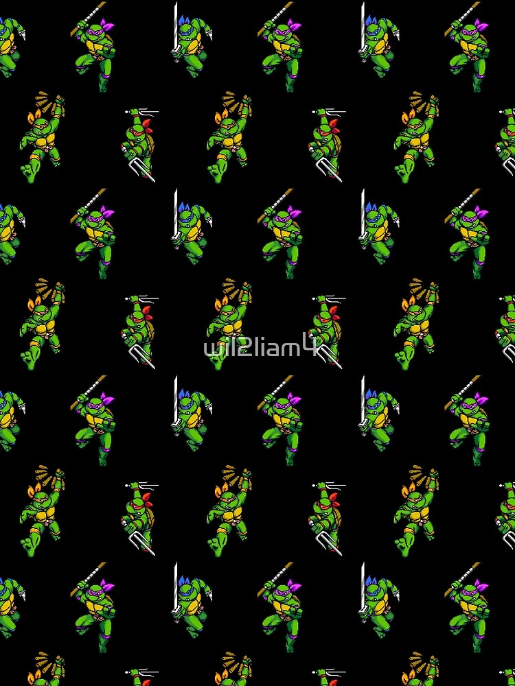 tmnt sprites pattern by wil2liam4