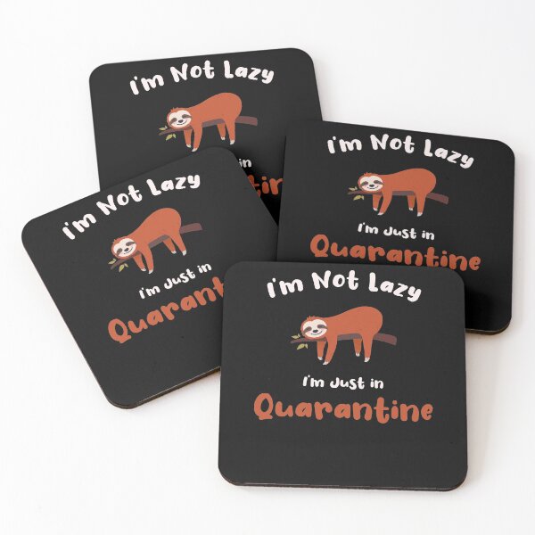 Item preview, Im Not Lazy Im Just In Quarantine Koala, Funny Koala, Social Distancing Quarantine Life designed and sold by 96design.