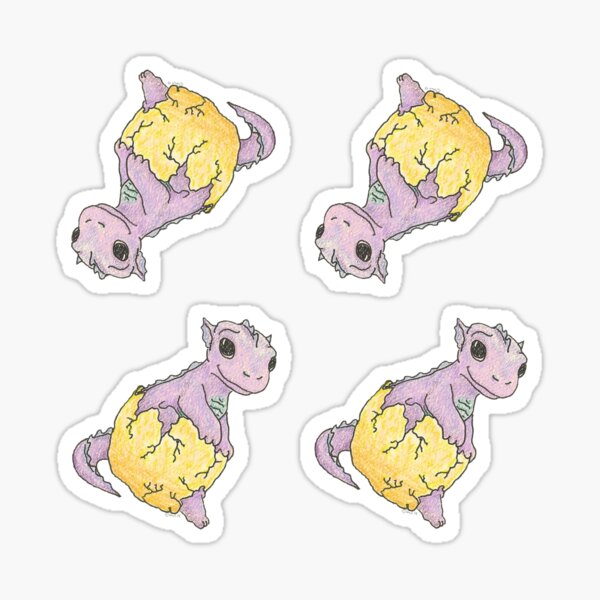 Hatchling Dragon Sticker