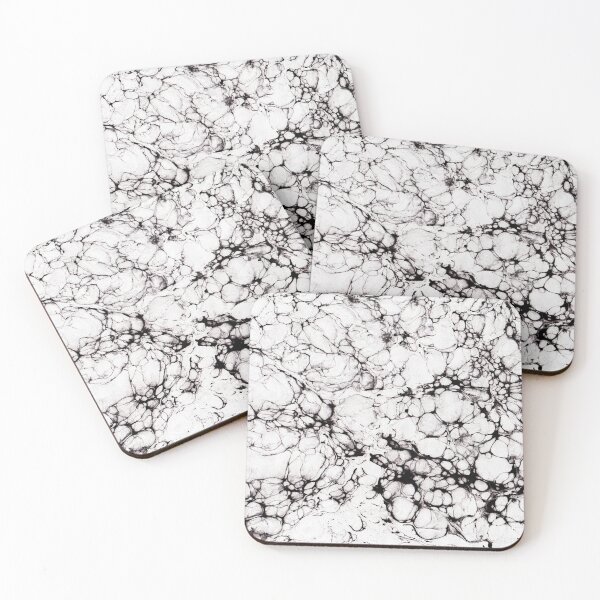 Item preview, Marble - Black And White designed and sold by BohemianAtlas.