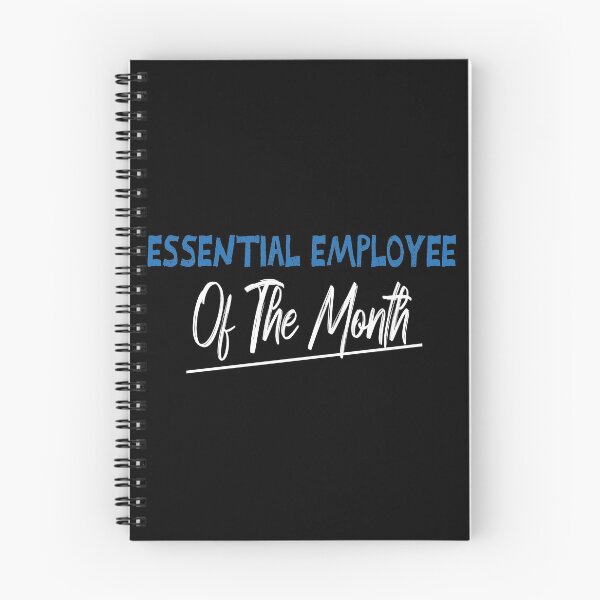 Item preview, Essential Employee Of The Month Funny Meme designed and sold by MerchSpot.