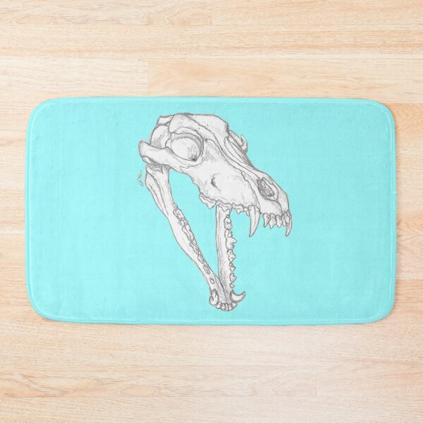 Item preview, Wolf Skull designed and sold by TinkerandBone.