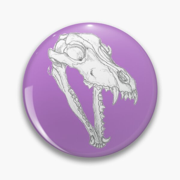 Item preview, Wolf Skull designed and sold by TinkerandBone.