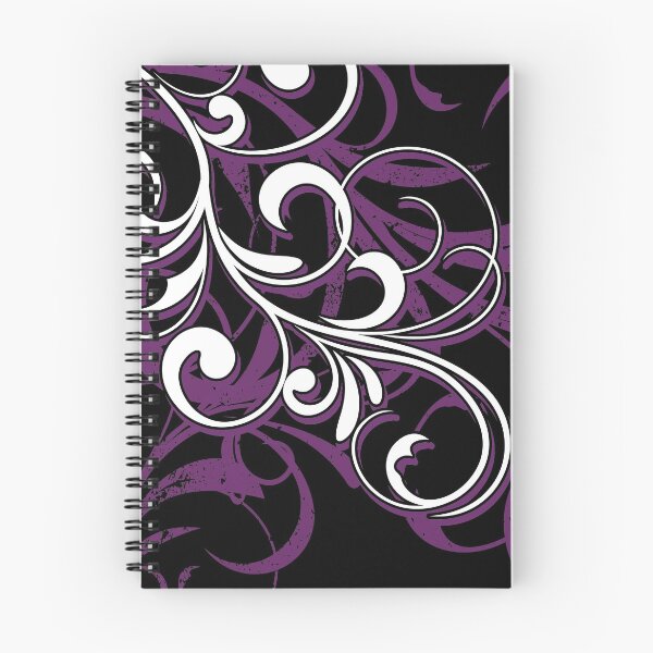 Item preview, Purple and White Swirls designed and sold by ZZDeZignZ.