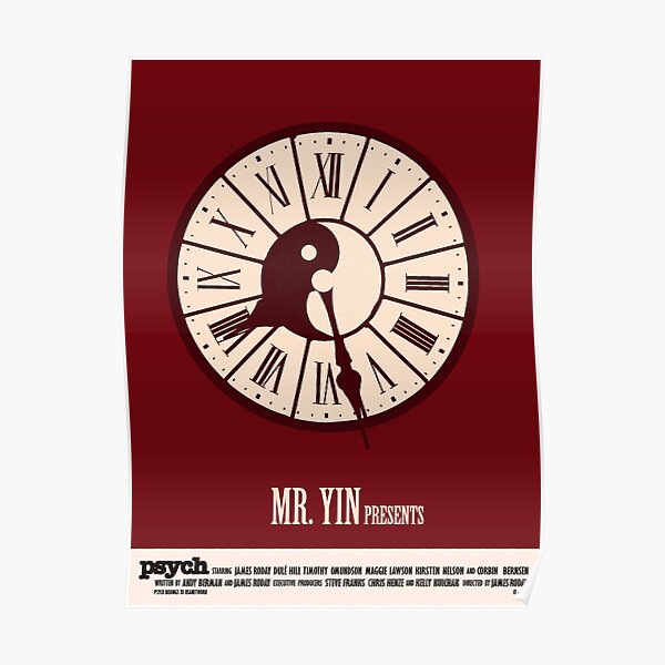 Psych - Mr. Yin Presents Poster