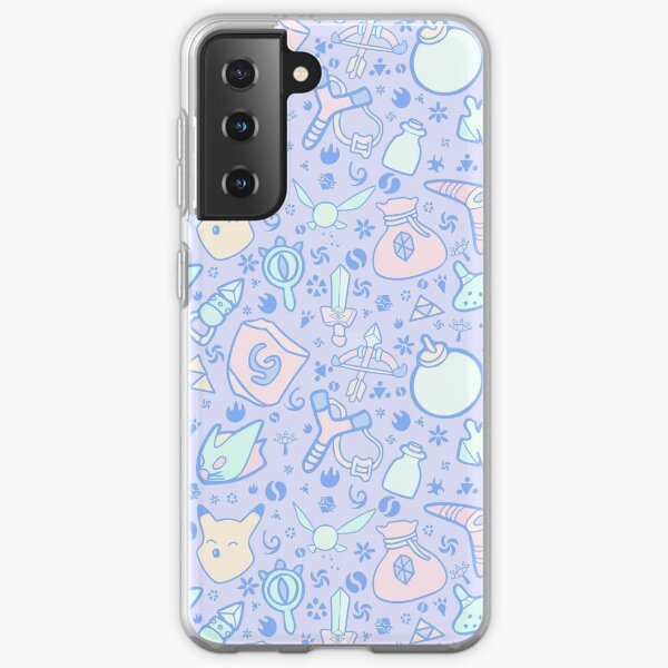 Zelda Doodlez (Blue Pastel ver.) Samsung Galaxy Flexible Hülle