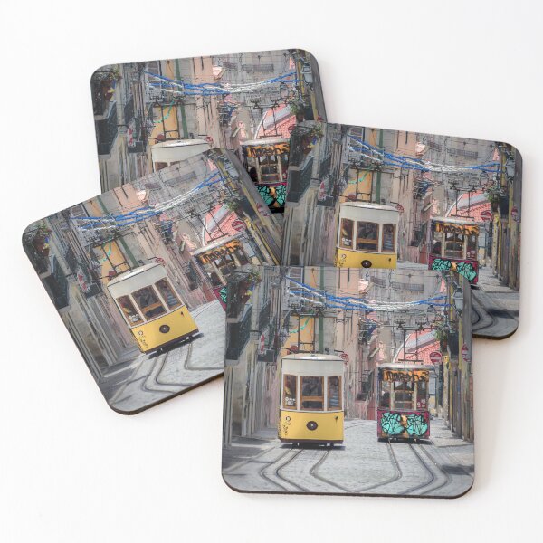 Item preview, Famous Trams of Lisbon, Portugal designed and sold by KeiserOne.