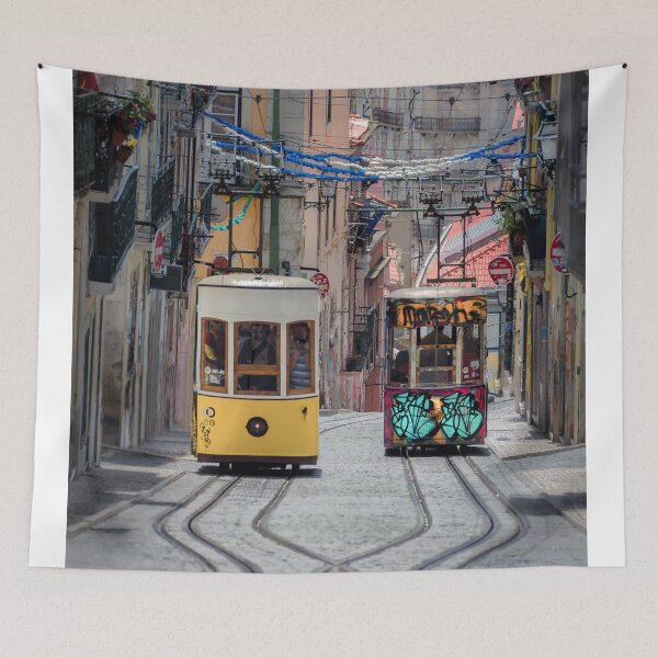 Item preview, Famous Trams of Lisbon, Portugal designed and sold by KeiserOne.