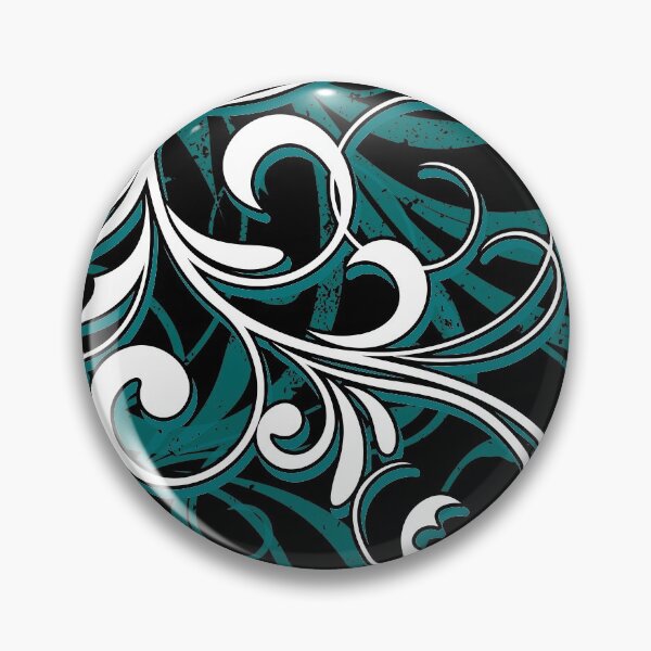 Item preview, Teal and White Swirls designed and sold by ZZDeZignZ.