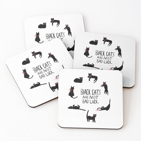 Item preview, Black cats are not bad luck designed and sold by laurelstreed.