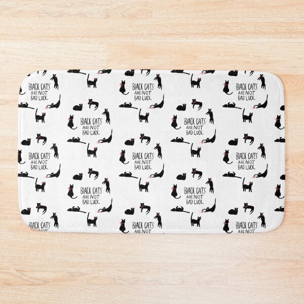 Item preview, Black cats are not bad luck designed and sold by laurelstreed.