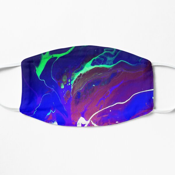 Black Light Storm Flat Mask
