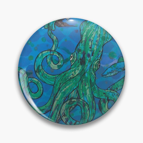 Item preview, The Kraken designed and sold by inkedinred.