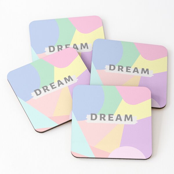 Item preview, Pastel colors dream - geometric vintage vibe abstract designed and sold by LeenDesign.