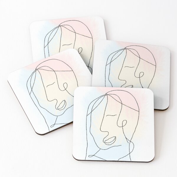 Item preview, Woman Face Line Drawing designed and sold by ChiaCreative.