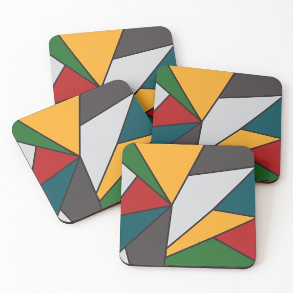 Item preview, Multicolored triangles designed and sold by NEBULAmonopro.