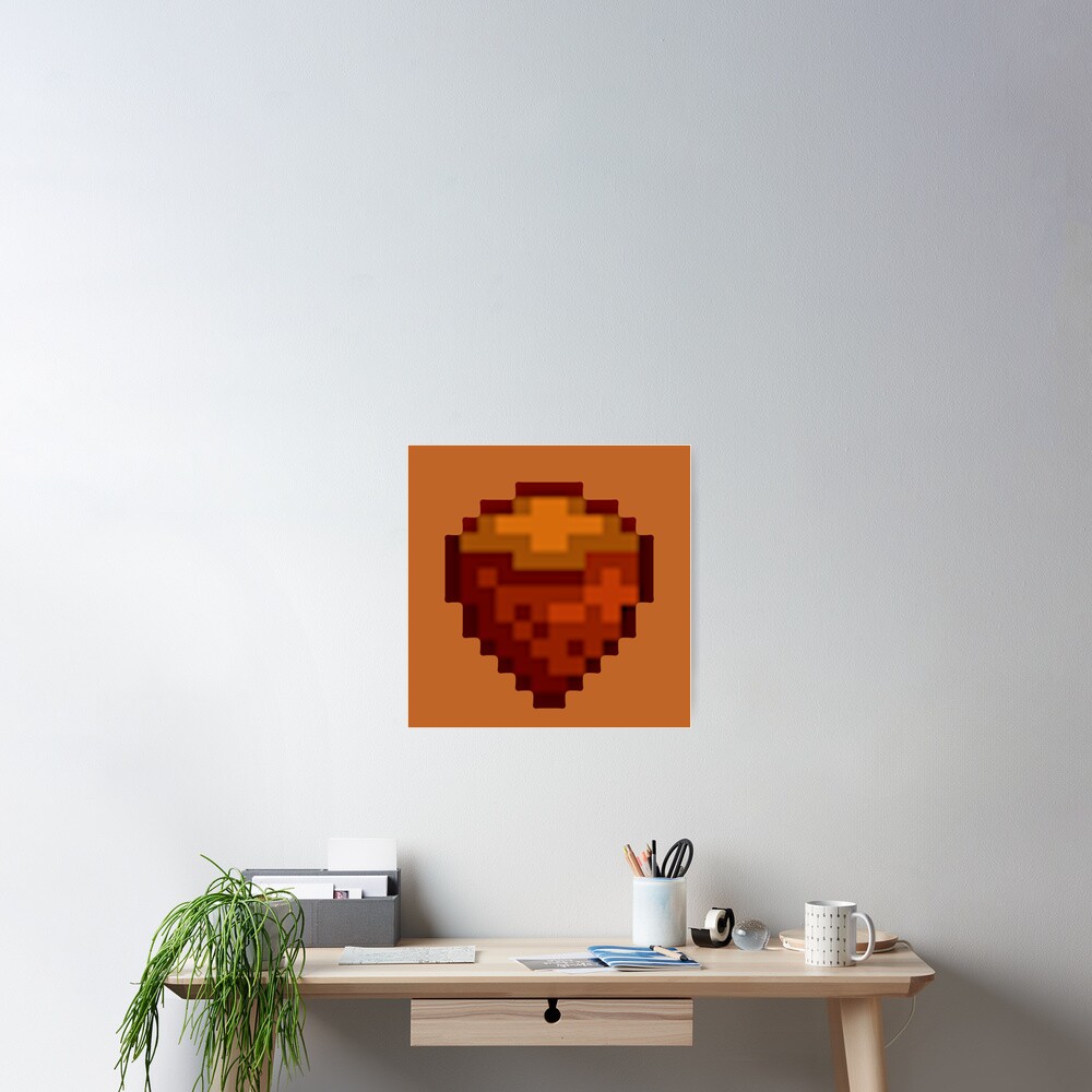 Póster «Stardew Valley Pixel Hazelnut» de edevyor Redbubble