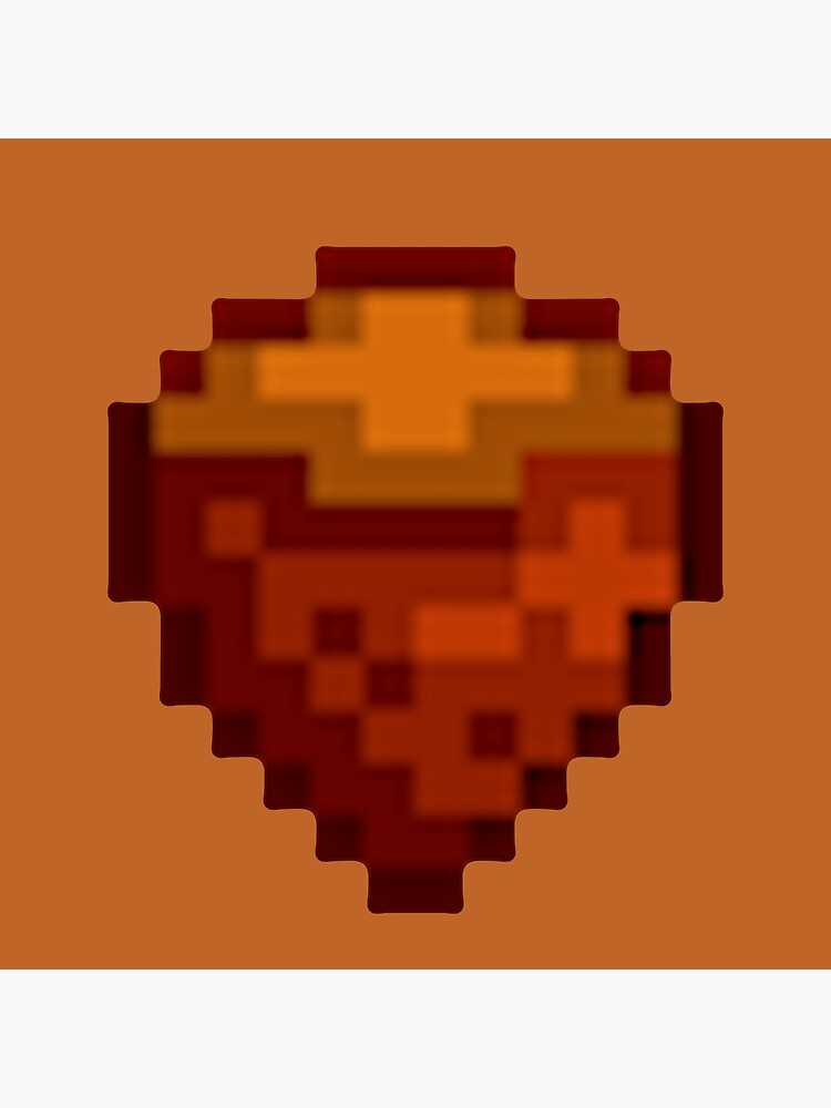 Póster «Stardew Valley Pixel Hazelnut» de edevyor Redbubble