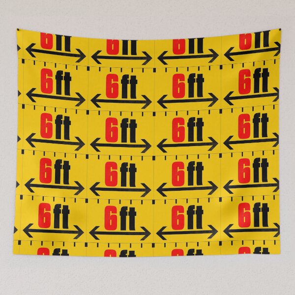 Item preview, 6 Feet | Available in Mask designed and sold by thelasttype.
