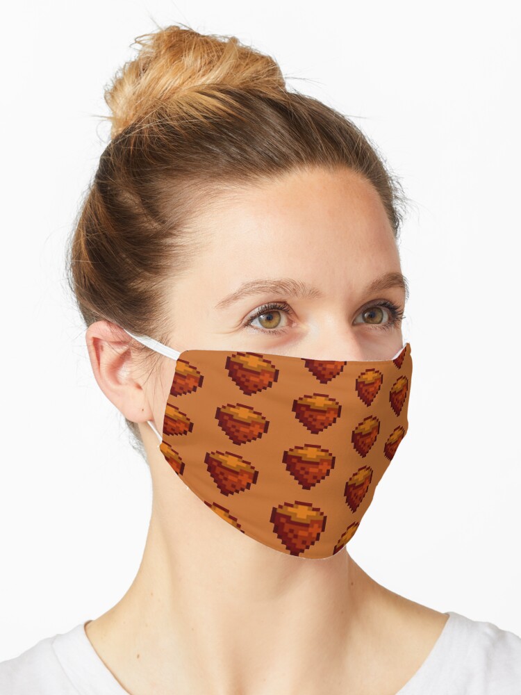 Stardew Valley Pixel Hazelnut Mask By Edevyor Redbubble