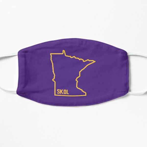 Skol MN Outline Flat Mask