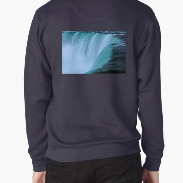 Horseshoe Falls - Turquoise Pullover Sweatshirt