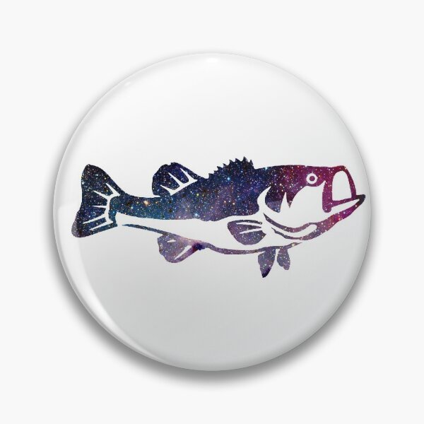 Item preview, Largemouth Bass in Space and Stars  designed and sold by unionpride.