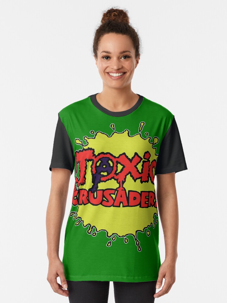 toxic crusaders t shirt