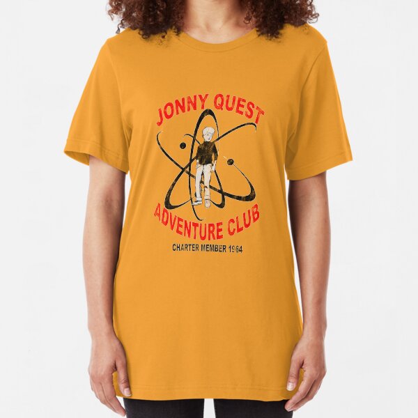 Jonny Quest Adventure Club 1964 - weathered Slim Fit T-Shirt