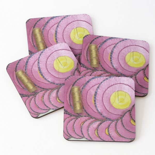 Item preview, Couture Summer Flower Textile  designed and sold by LaLaTextiles.