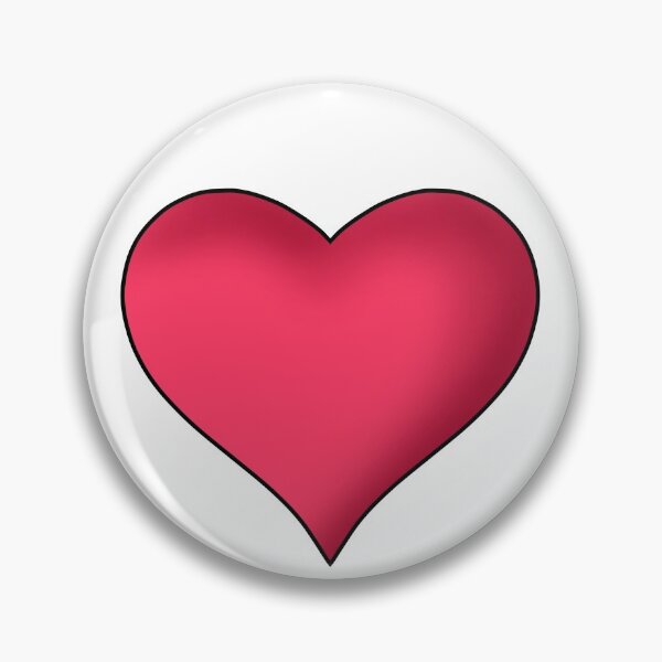 Item preview, Red love heart designed and sold by DavesArtBook.