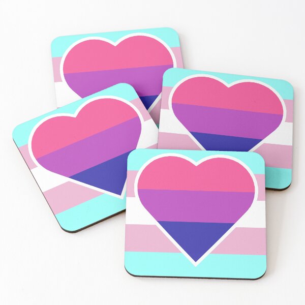 Item preview, Transgender Pride Flag with Bisexual/Biromantic Heart designed and sold by DisneyFanatic23.