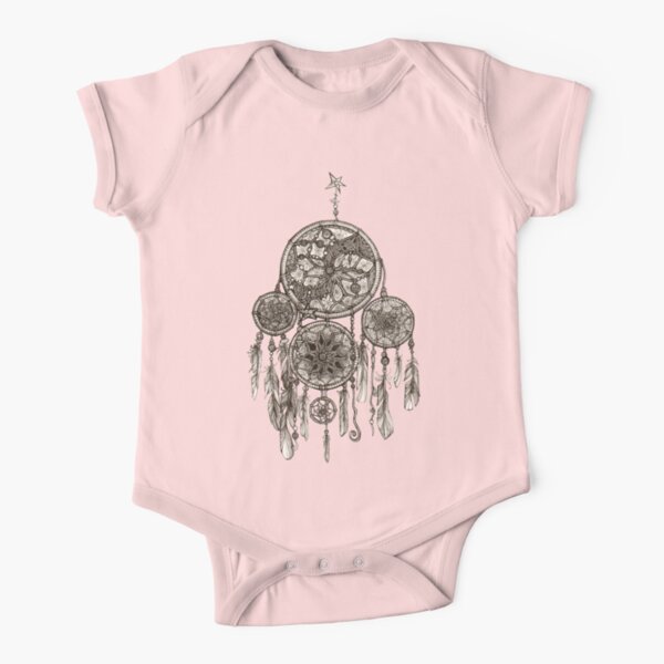 Dreamcatcher Short Sleeve Baby One-Piece