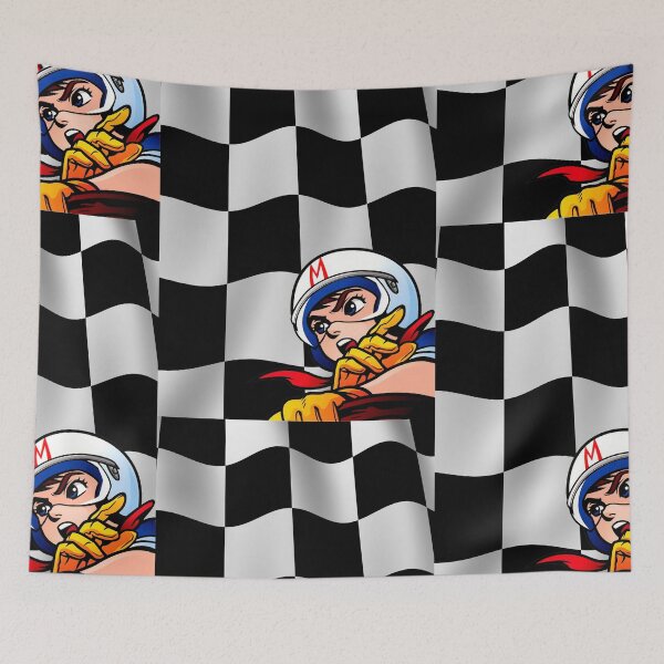 Item preview, Speed Racer Checkered Flag! designed and sold by drquest.