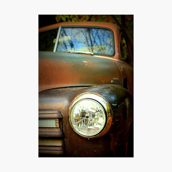 Front End Of 1953 Chevrolet 3600 Advantage Design Truck Photographic Print
